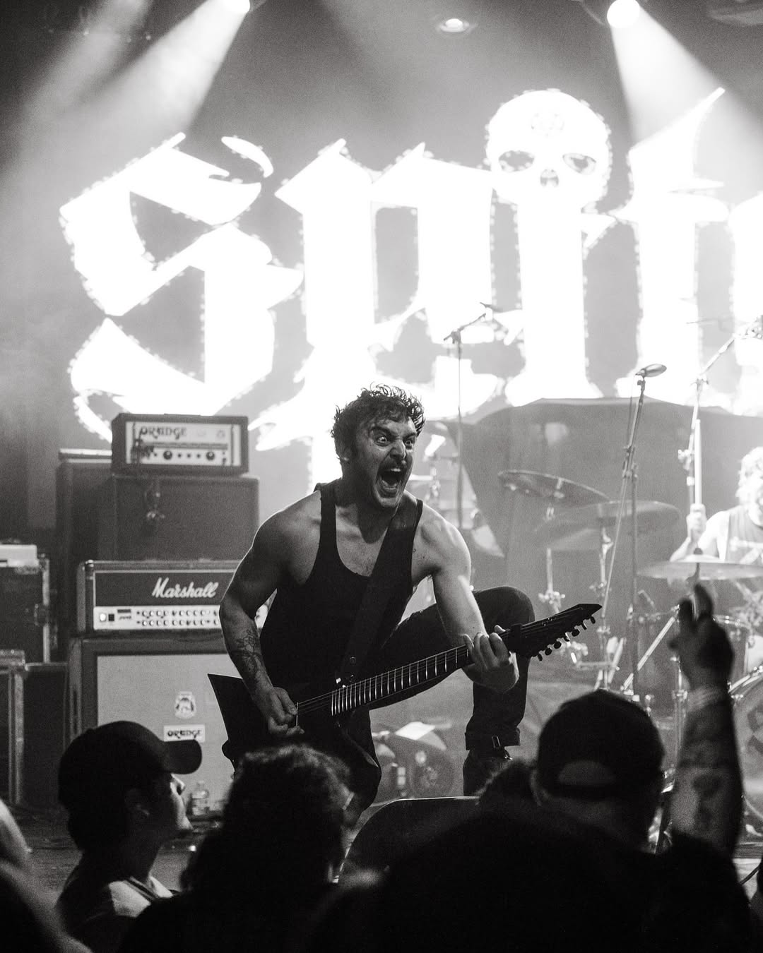 Spite performing live on stage